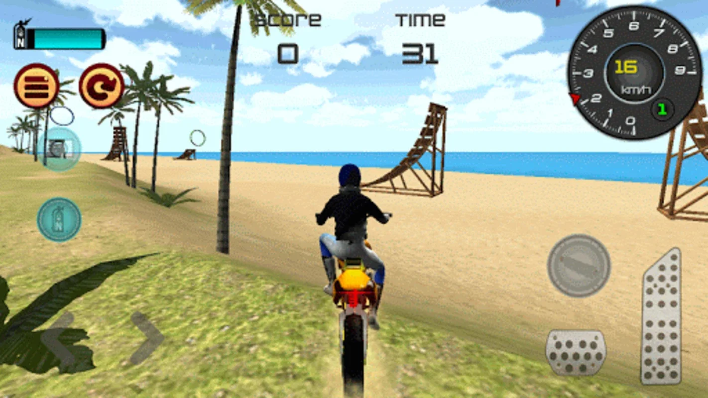 Motocross Beach Jumping for Android - Thrilling Stunt Game