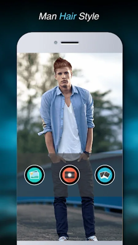 Man HairStyle Photo Editor for Android - Transform Your Look