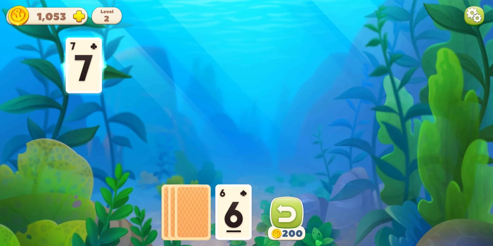 Undersea Solitaire Tripeaks for Android - No Download Needed