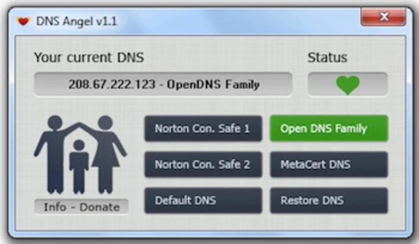 DNS Angel for Windows - Safeguard Your Children's Online Experience