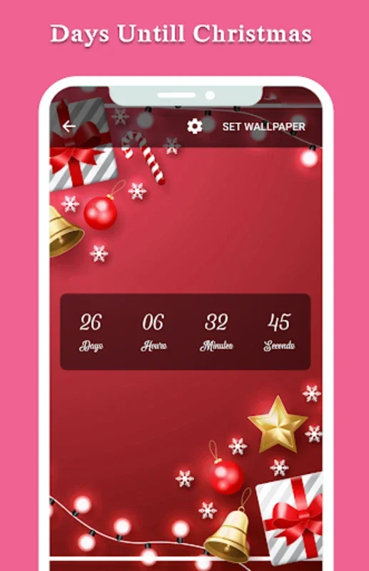 Christmas Countdown Live Wallp for Android - Enhance Your Festive Spirit