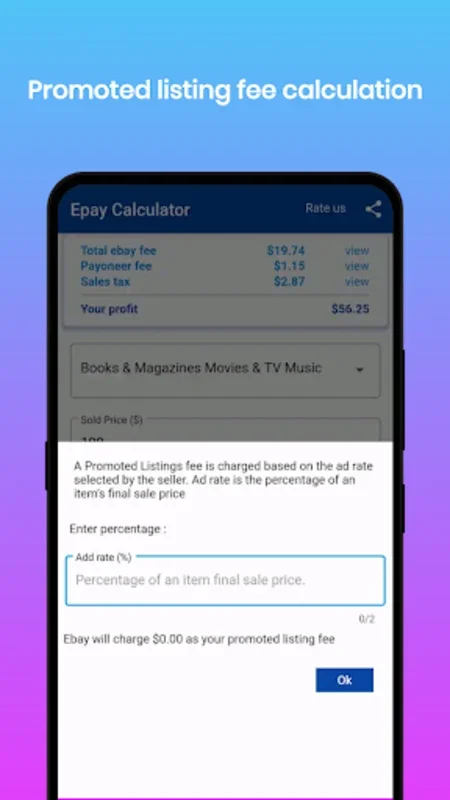 Ebay Payoneer Fee Calculator for Android: Estimate Profits Easily