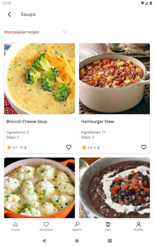 Easy Recipes for Android - Discover Delicious Meals