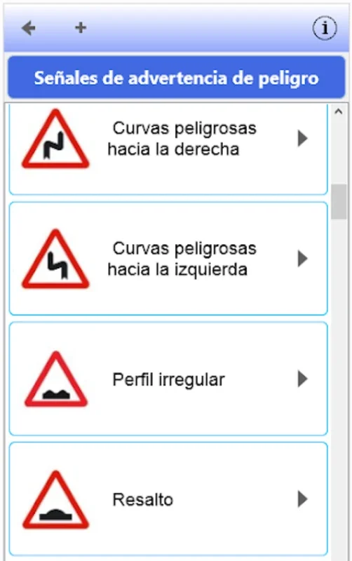 MilSeñales: Señales de tráfico for Android - Master Spanish Traffic Signs