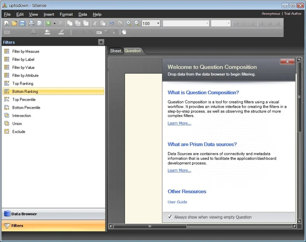 PrismCubed for Windows: Empowering SMEs with Business Intelligence