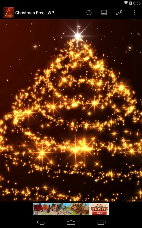 Christmas Live Wallpaper for Android - Festive Animated Background