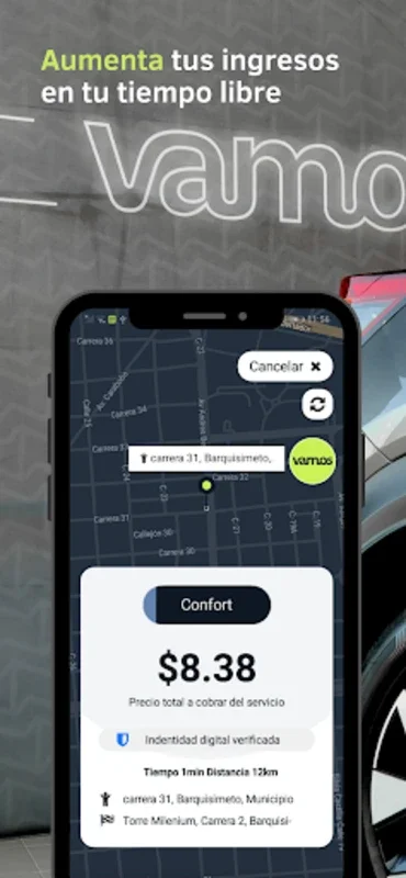 Vamos Conductores for Android: Safe & Convenient Rides