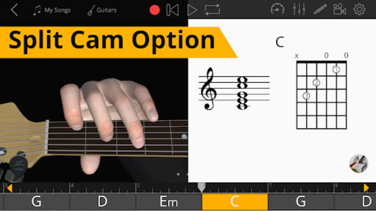 Guitar 3D-Studio by Polygonium for Android - Transform Your Guitar Skills