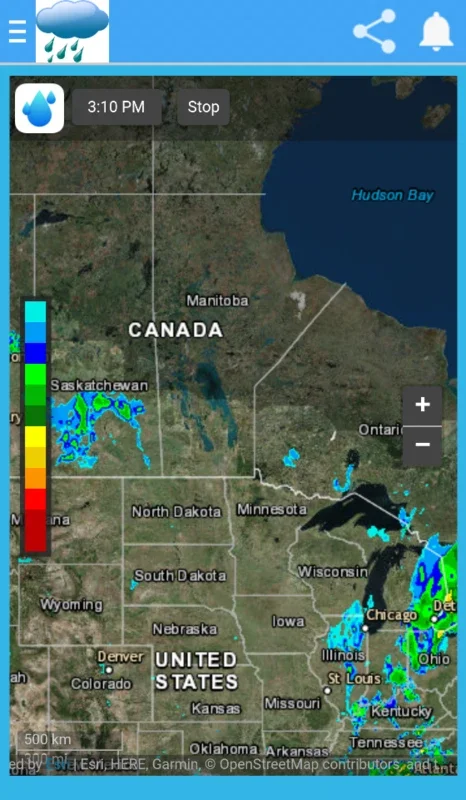 Radar Meteorológico y Seguimiento de Tormentas for Android: Track Storms