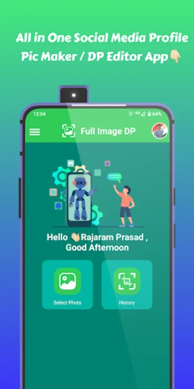 Full Image DP - DP Editor App for Android - No Downloading Needed