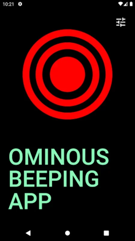 Ominous Beeping App for Android - Engaging Sound Experience