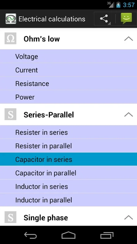 Electrical Calculations for Android: Simplify Electrical Computations