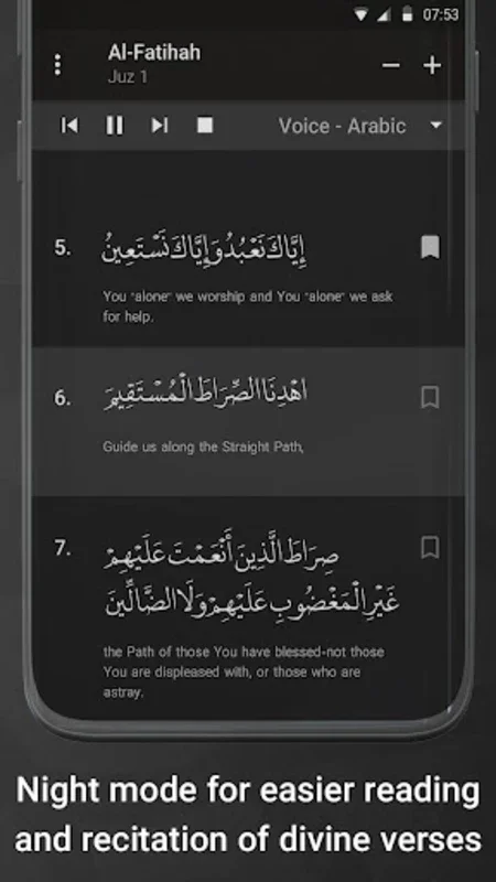 The Holy Quran English Arabic for Android - Enrich Your Spiritual Journey