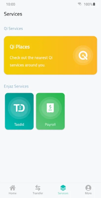 Qi Services for Android - Manage Your Finances Easily