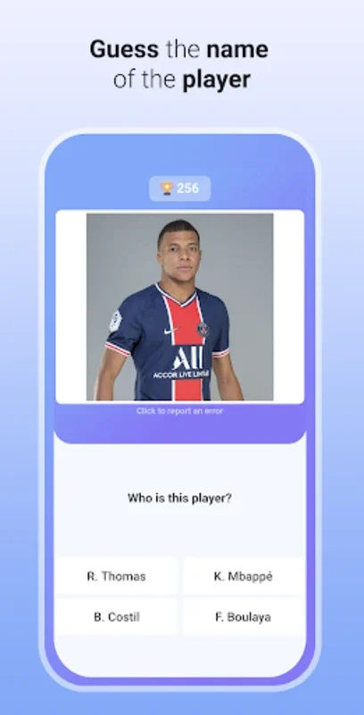 Quiz Soccer - Guess the Name for Android - Identify Top Football Stars