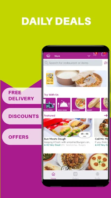 Eat Delivery for Android - Discover Delicious Cuisines and Deals