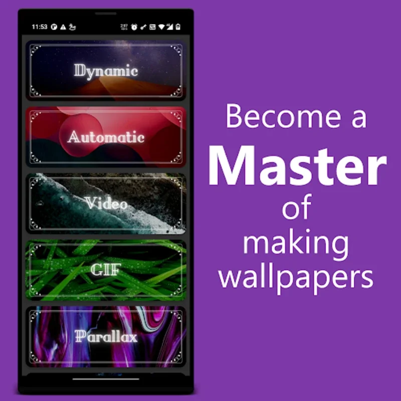 Wallpaper Maker for Android: Customize Your Device with Low - Battery Wallpapers