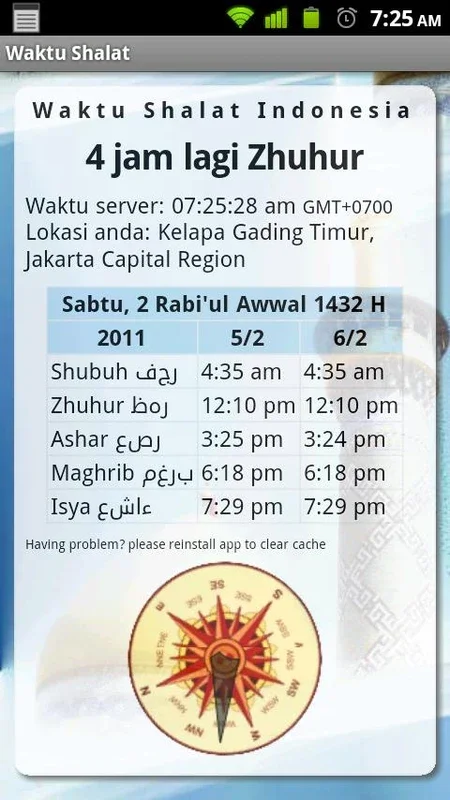 Waktu Shalat for Android - Accurate Prayer Times