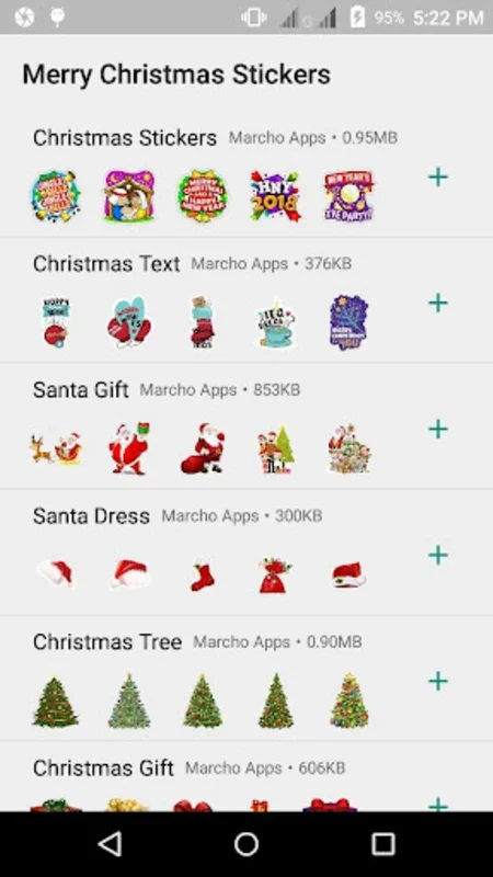 WAStickerApps-Merry Christmas for Android - Enhance Chats