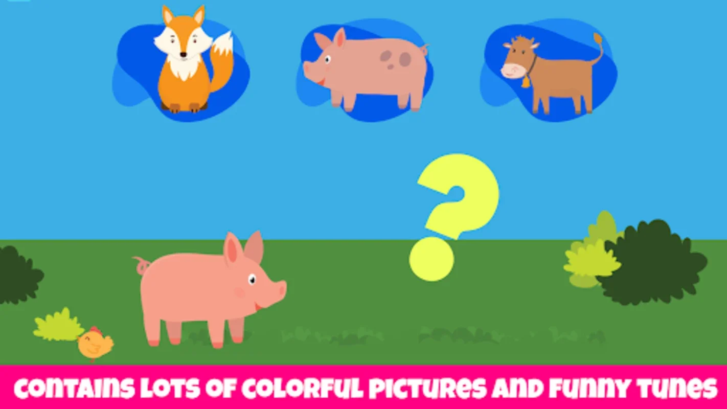 Farm animals game for babies for Android - Educational and Fun