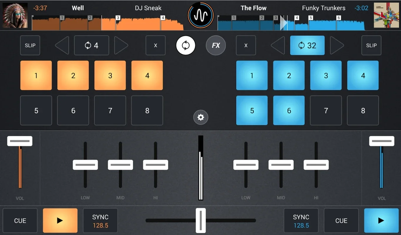 Cross DJ for Android - Mix and Create Music on Your Device