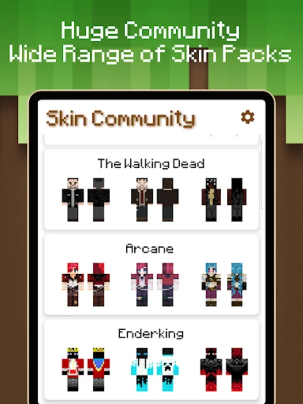 Skin Pack Maker for Minecraft on Android - No Download Required