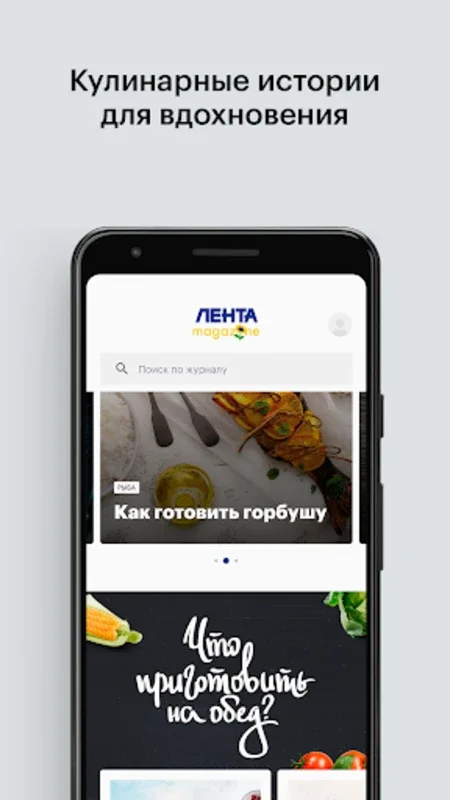 Лента Magazine for Android - An App with Voice-Controlled Recipes