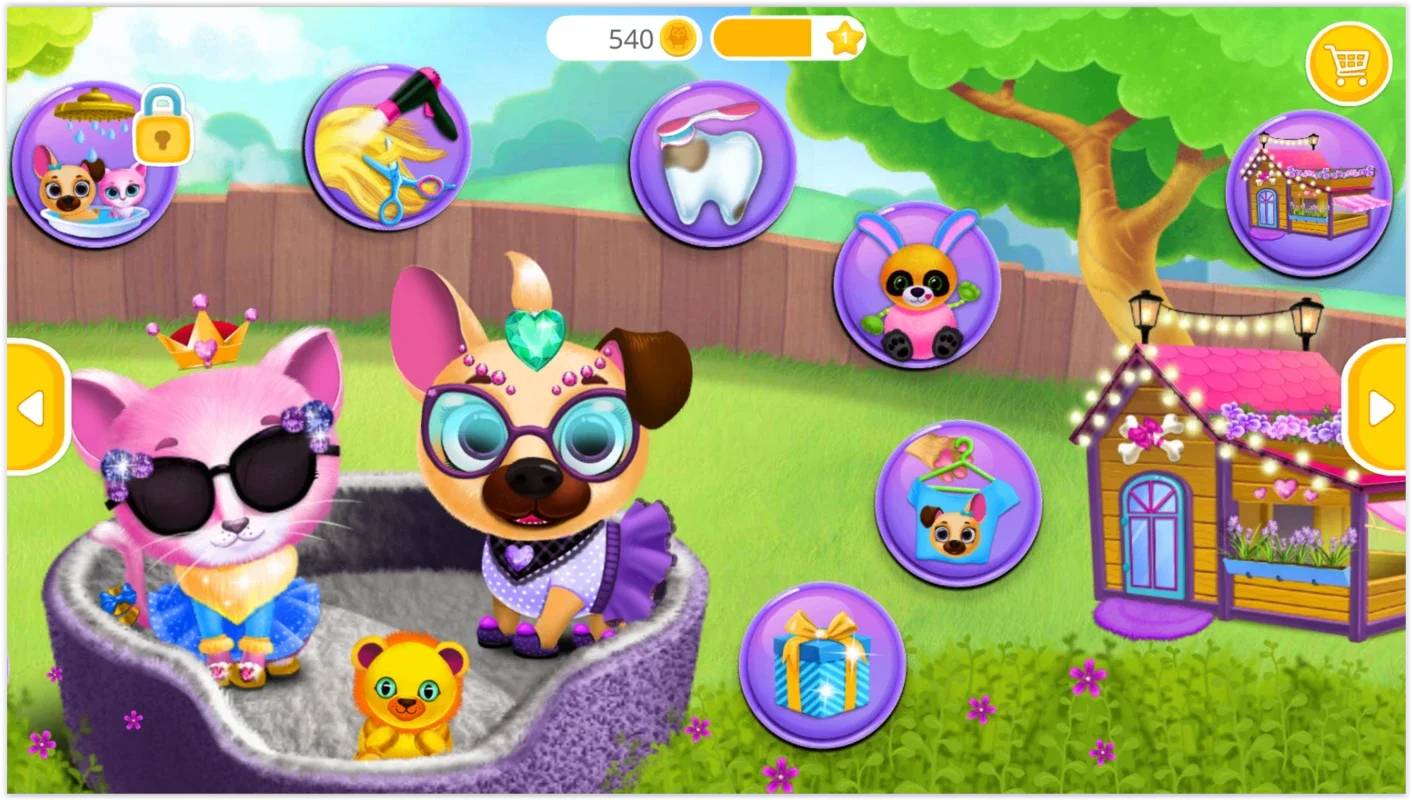 Kiki & Fifi Pet Friends for Android - Care for Your Virtual Pets