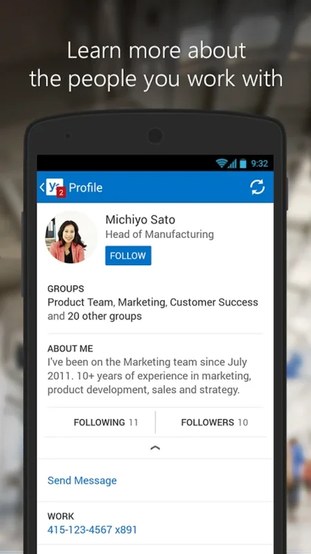 Yammer for Android: Enhancing Business Collaboration