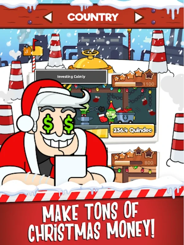 Santa’s Capitalist Factory for Android - Build a Festive Empire