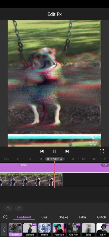 Motion Ninja for Android - Edit and Share Videos Easily