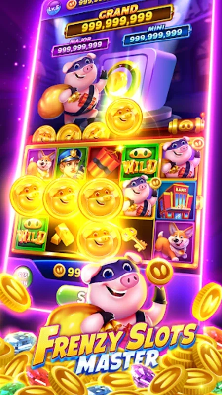 Frenzy Slots Master for Android - Exciting Slot Gaming