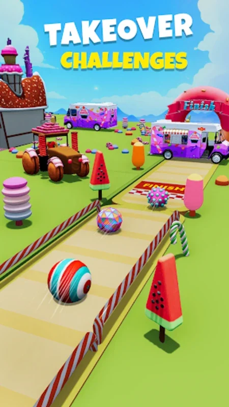 Candy Ball Run - Rolling Games for Android: A Sweet and Challenging Adventure