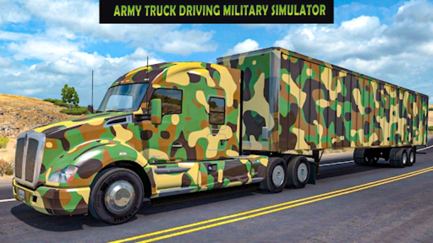 US Army Military Truck Driving for Android - Immersive Simulator