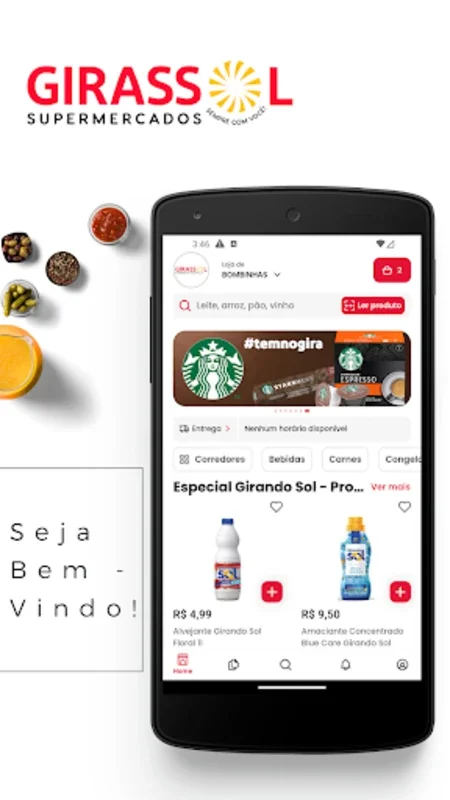 Supermercado Girassol for Android - Streamlined Grocery Shopping