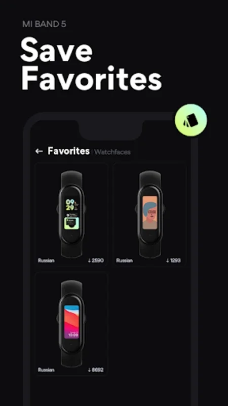 Mi Band 5 Watch Faces for Android - No Downloading Required