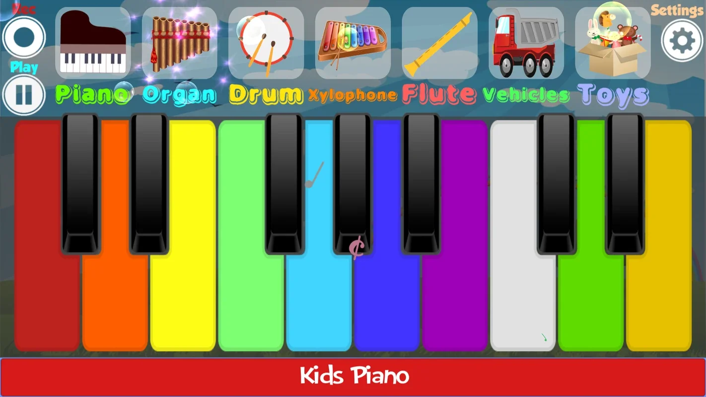 Kids Piano for Android: A Fun Virtual Piano for Kids