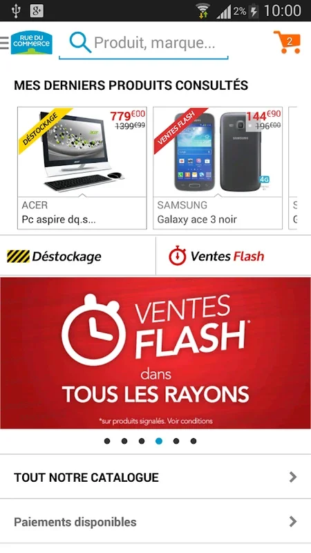 Rue du Commerce for Android - Shop 3M+ Products Easily