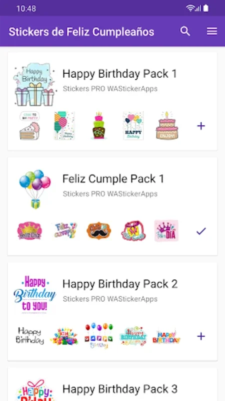 Stickers Happy Birthday for Android - Send Vivid Birthday Greetings