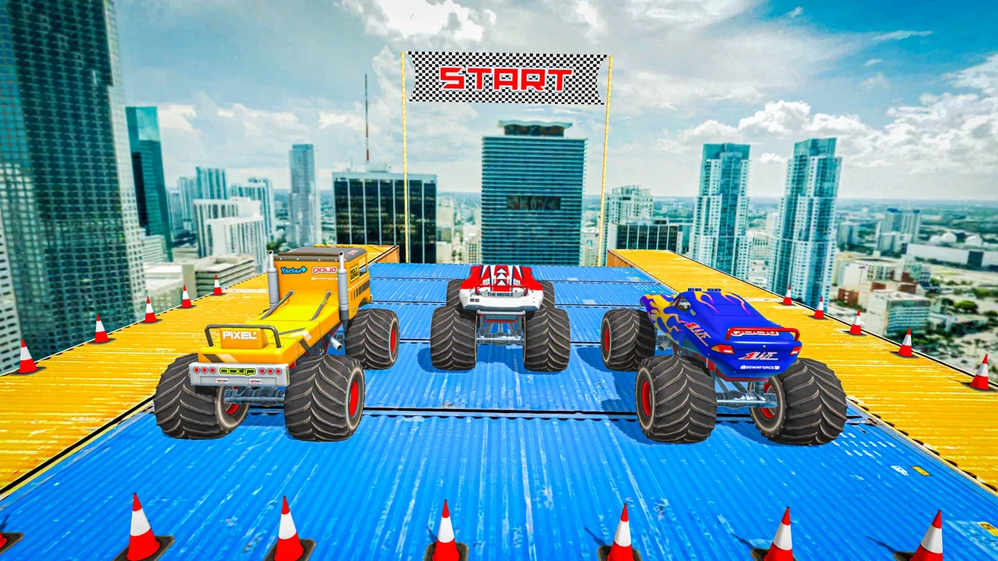 Mega Ramp GT : Monster Truck for Android - Thrilling Monster Truck Racing Game