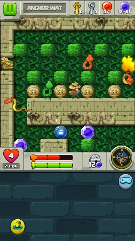 Diamond Quest 2: The Lost Temple for Android - No Download Needed