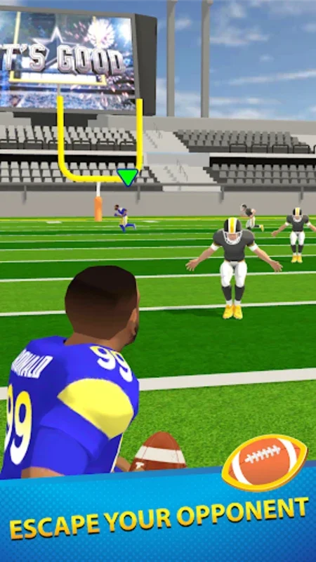 Hyper Touchdown 3D for Android: Immersive Football Experience