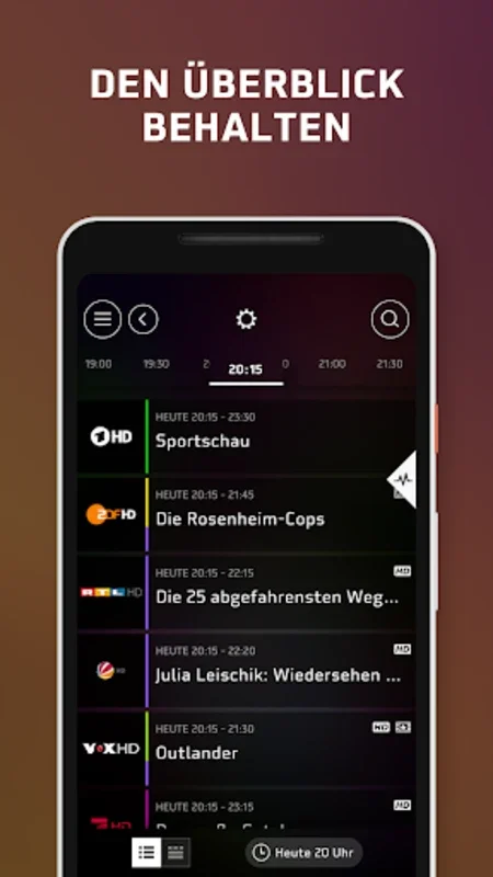 TV Guide for Android - Comprehensive German TV Guide