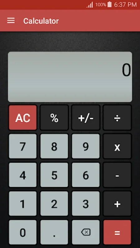 Calculator for Android - Streamlined Calculation Experience