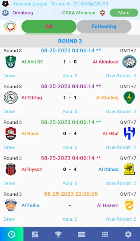 Saudi Pro Matches for Android - Stay Updated on the League