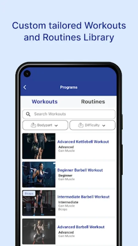 MuscleWiki for Android - Comprehensive Fitness App