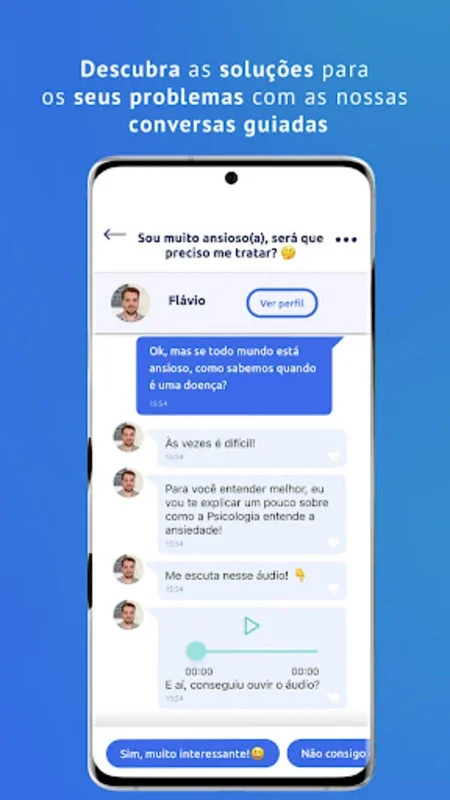 Conversa Comigo - Terapia 24h for Android: 24/7 Emotional Support