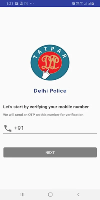 Tatpar Delhi Police for Android - Access Services on Your Mobile