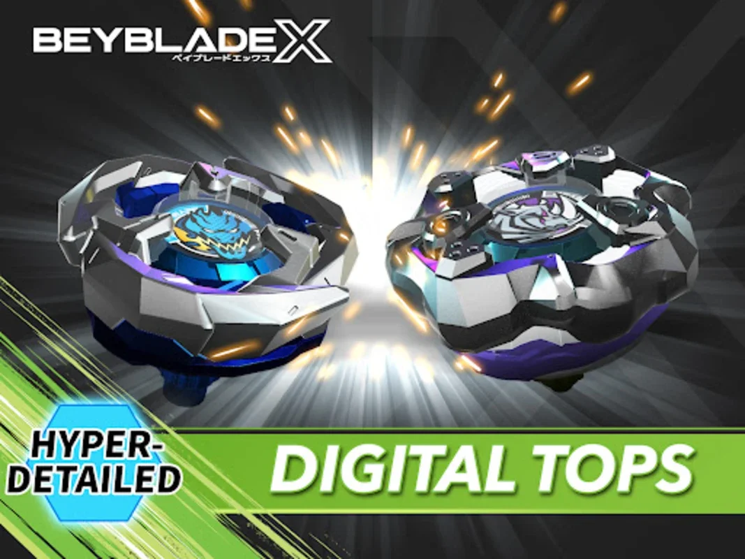 BeybladeX for Android - Immersive Spinning-Top Battles