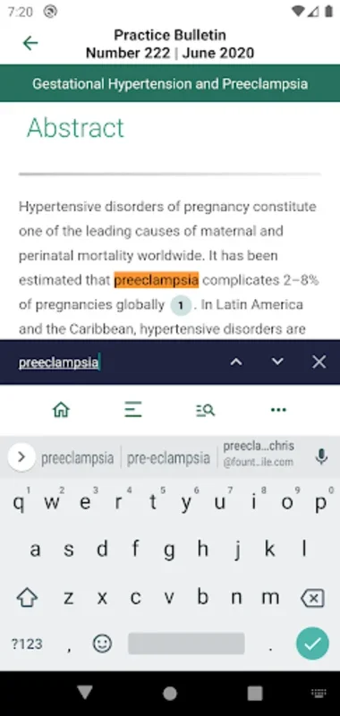 ACOG for Android: Comprehensive Ob-Gyn App